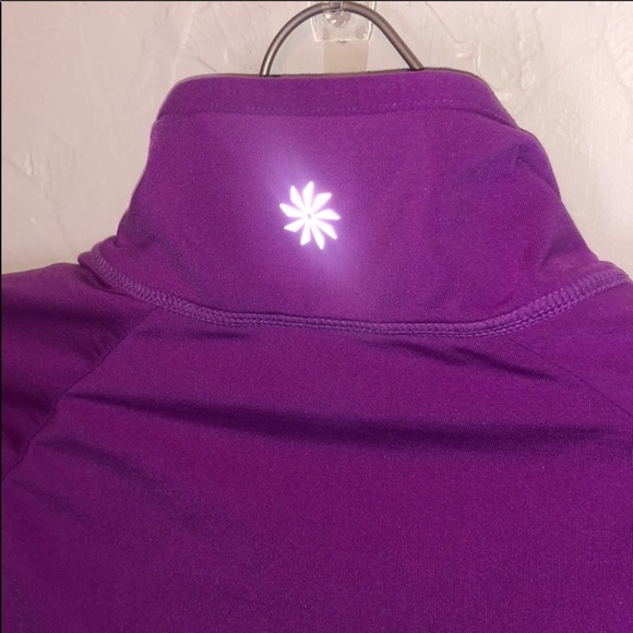 Athleta Alacrity Half-zip Running Jacket Purple S - Picture 7 of 12